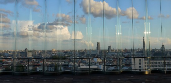 Antwerp, panoramic view from MAS, aug. 2014 Antwerp, panoramic view from MAS