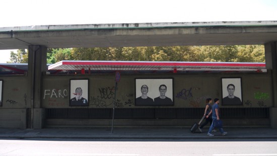 Bologna, bus station street art, juil. 2014 Bologna, bus station street art