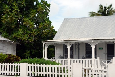 Cayman, white local house, nov. 2013 Cayman, white local house