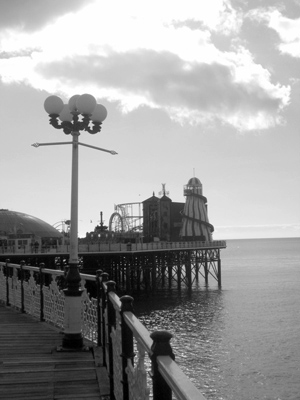 Brighton Pier, fév. 2009