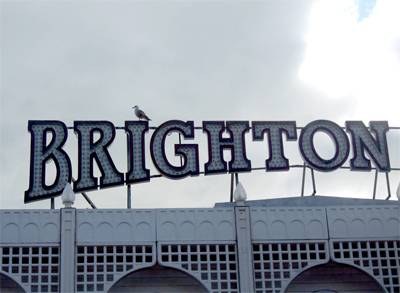Brighton Pier, fév. 2009
