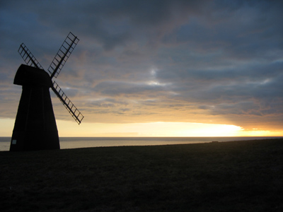 Rottingdean windmill, fév. 2009